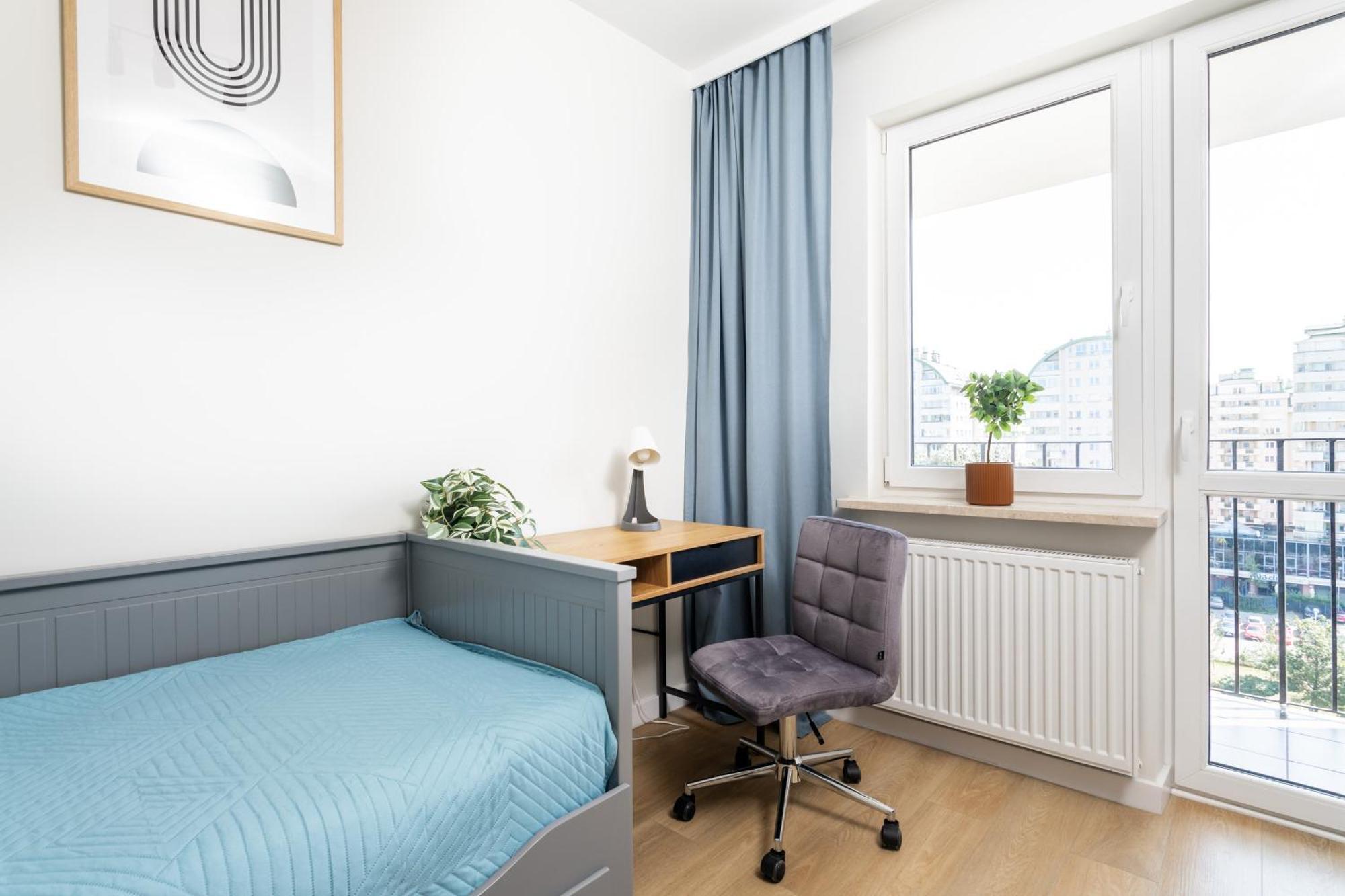 Blue Matcha Premium Apartment Okopowa ワルシャワ エクステリア 写真